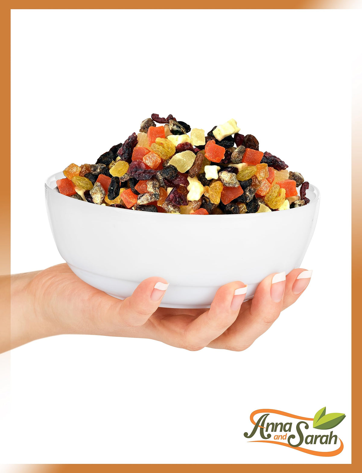 Anna and Sarah mini fruit trail mix resealable bag keeps freshness