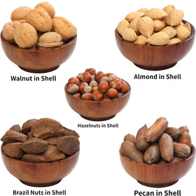 Anna and Sarah Premium Mixed Nuts in Shell with Georgia pecans for baking and topping