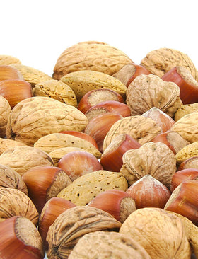 Anna and Sarah premium mixed nuts in shell, ideal for raw snacking.