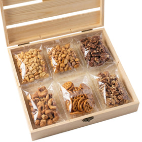 Anna and Sarah sharing-friendly setup suitable for gatherings and office snacking.