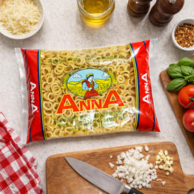 Anna Home Collection Anellini pasta cook-ready dish for quick weeknight dinners.