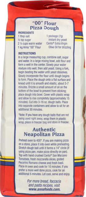 ANNA Napoletana flour in a measuring cup for precise recipes