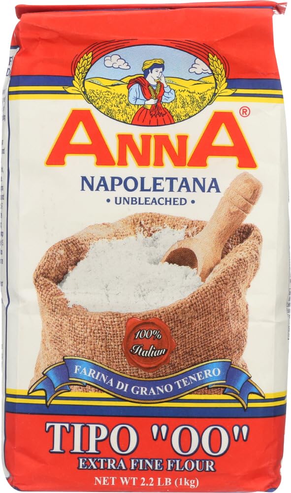 ANNA Napoletana dough ready for high temperature pizza baking in oven