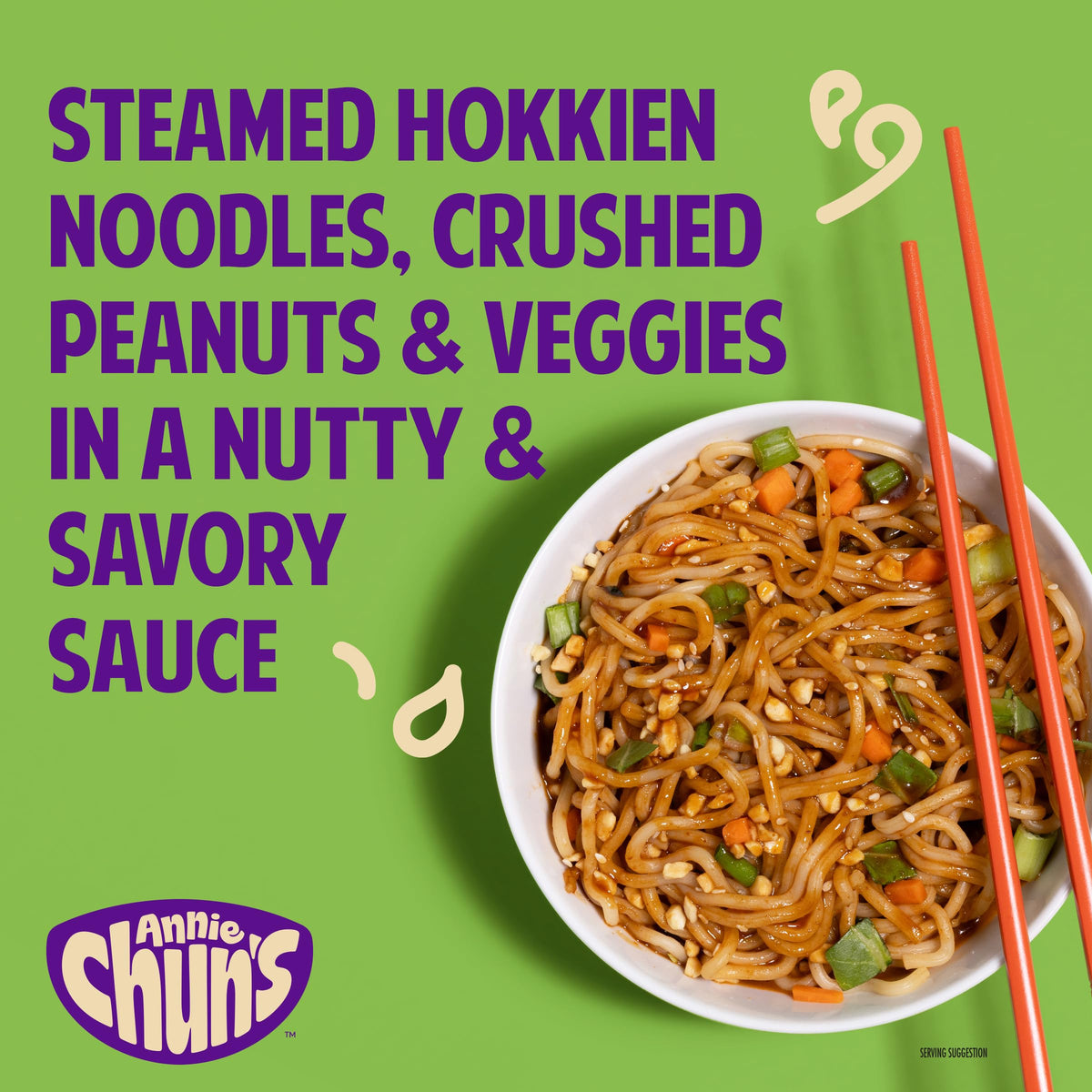 Annie Chun's Pad Thai noodles with vegetables, colorful crunch for easy lunches.
