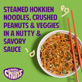 Annie Chun's Pad Thai noodles with vegetables, colorful crunch for easy lunches.