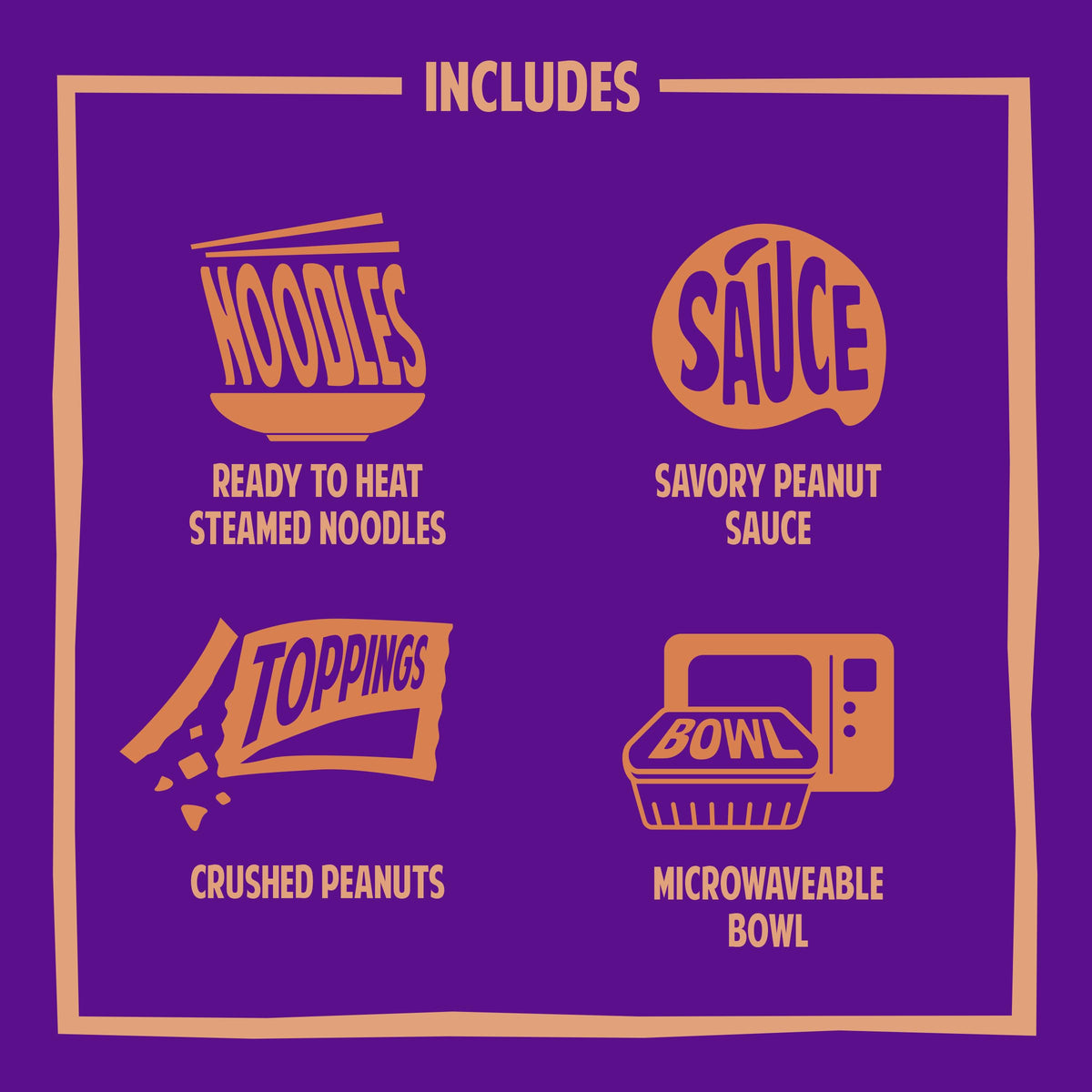 Annie Chun's Peanut Satay Noodle Bowl microwave-ready in about two minutes.