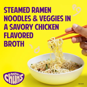 Annie Chun's Shoyu Ramen Bowl microwave-ready image for fast weeknight dinners.