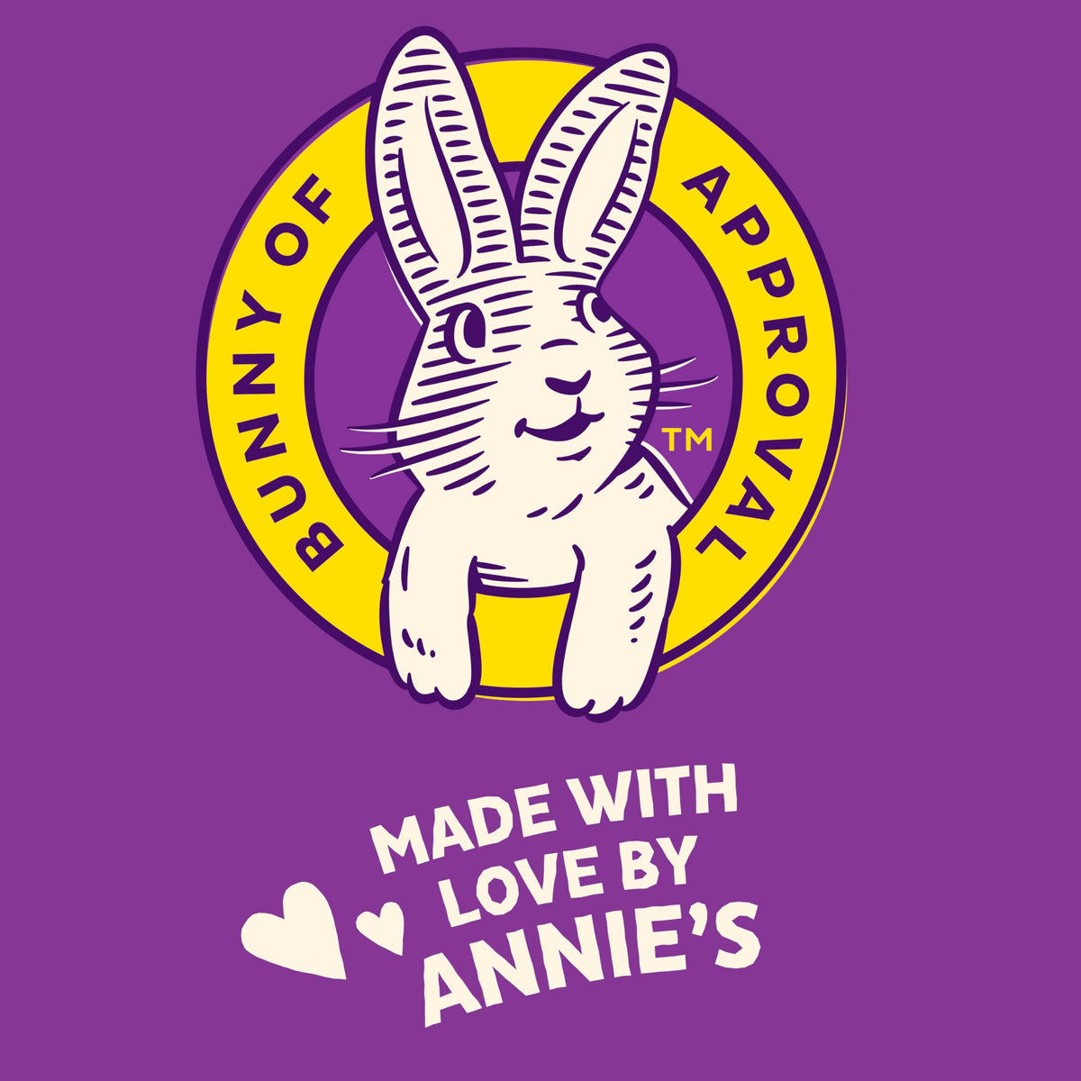Annie's packaging boxes displayed on a kitchen pantry shelf.