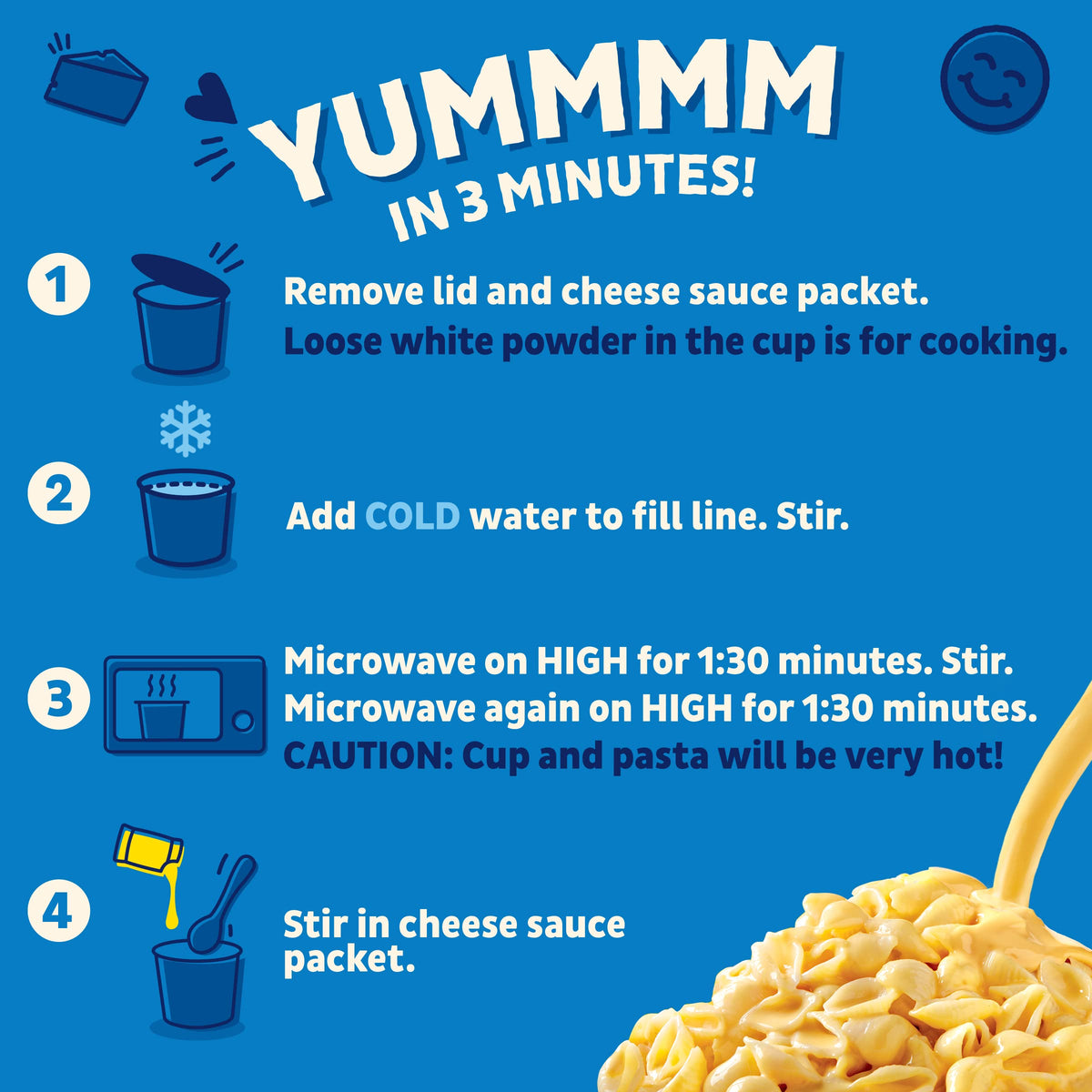Annie's microwave-ready single-serve cup, perfect for busy mornings.