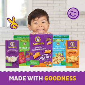 Annie's Organic Cheddar Snack Mix lunchbox idea featuring this snack.