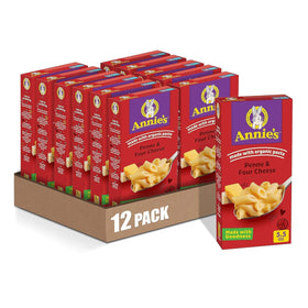Annie's Penne and Four Cheese pack of 12 for easy weeknight dinners