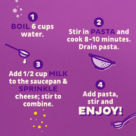 Shelf-stable pack of Annie's pasta, convenient for quick meals