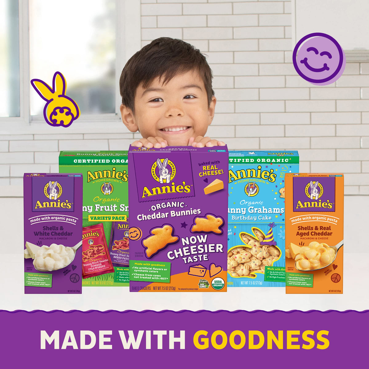 Annie's Real Aged Cheddar Mac Cup kid-friendly meal option