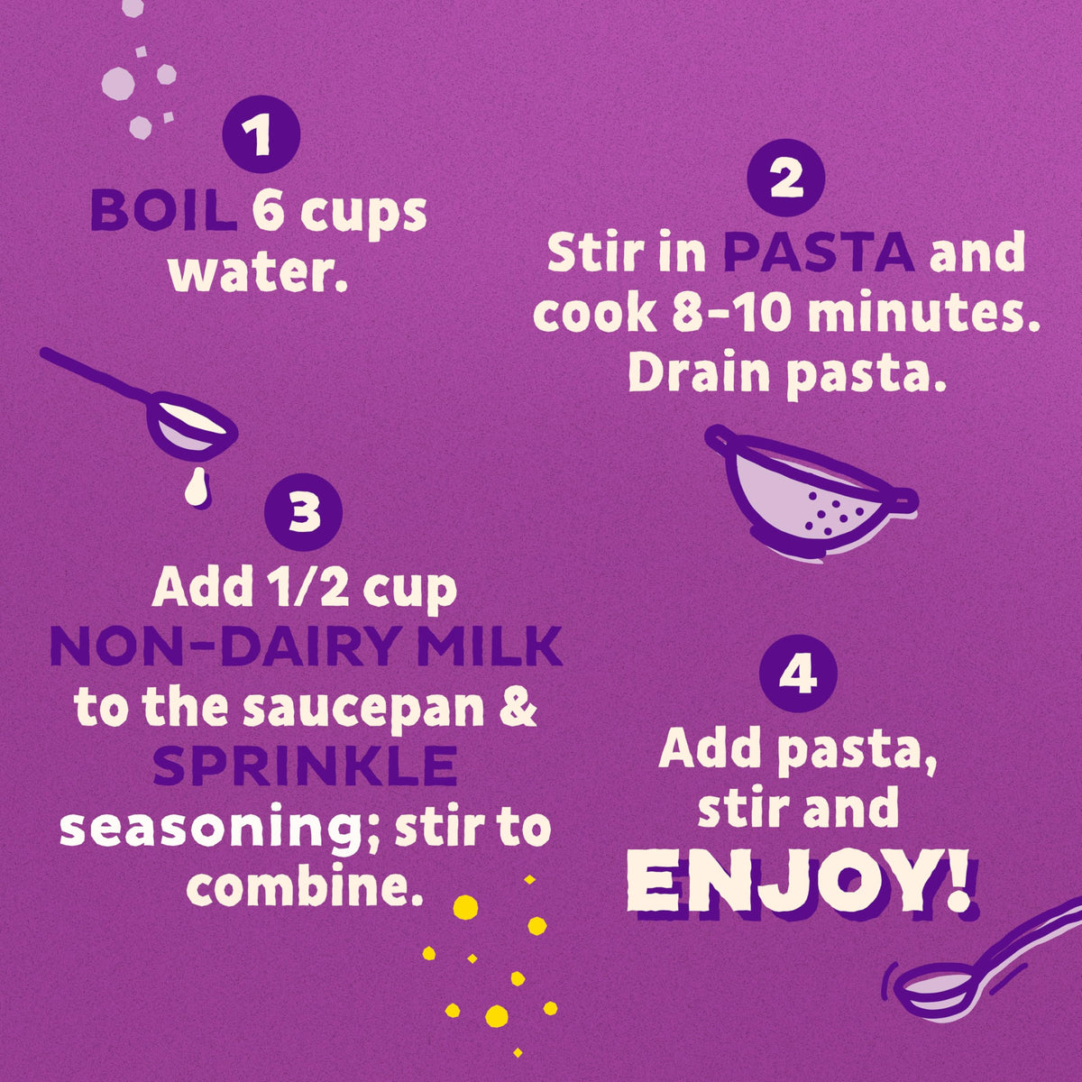 Annie's vegan pasta shells ideal for a kid-friendly meal.