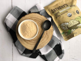 Anthony's Baobab powder baked goods scene suggests fiber-friendly sweetness.