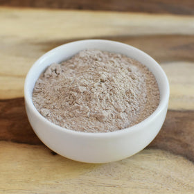 Anthony's Brown Teff Flour on kitchen shelf, versatile staple.