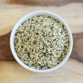 Anthony's hemp seeds added to baked goods for extra protein and fiber.