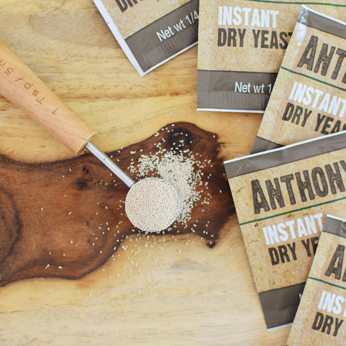 Anthony's batch-tested gluten-free yeast supports dependable kitchen results.