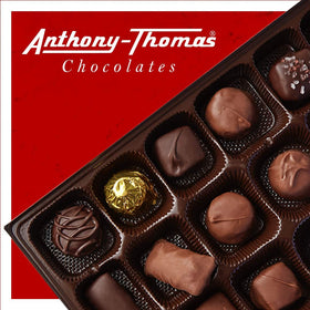 Bite into Anthony Thomas Cherry Cordials to reveal a juicy cherry center.