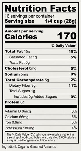 Anthony's almond flour in a mixing bowl for vegan, plant-based meals