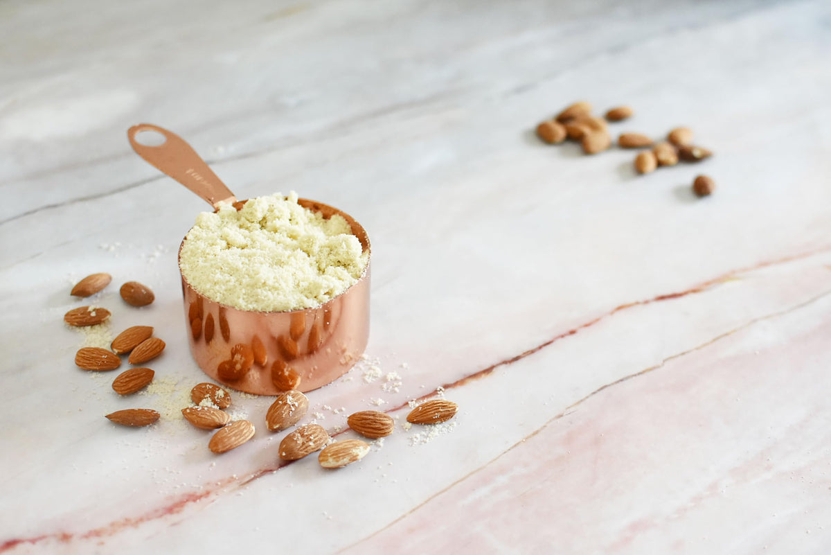 Keto-friendly pie crust made with Anthony's Blanched Almond Flour