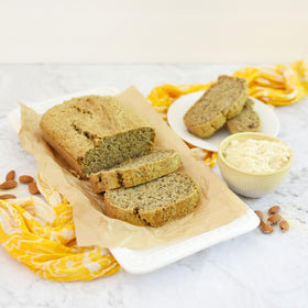 Anthony's Blanched Almond Flour packaging highlights minimal ingredients for clean labeling.