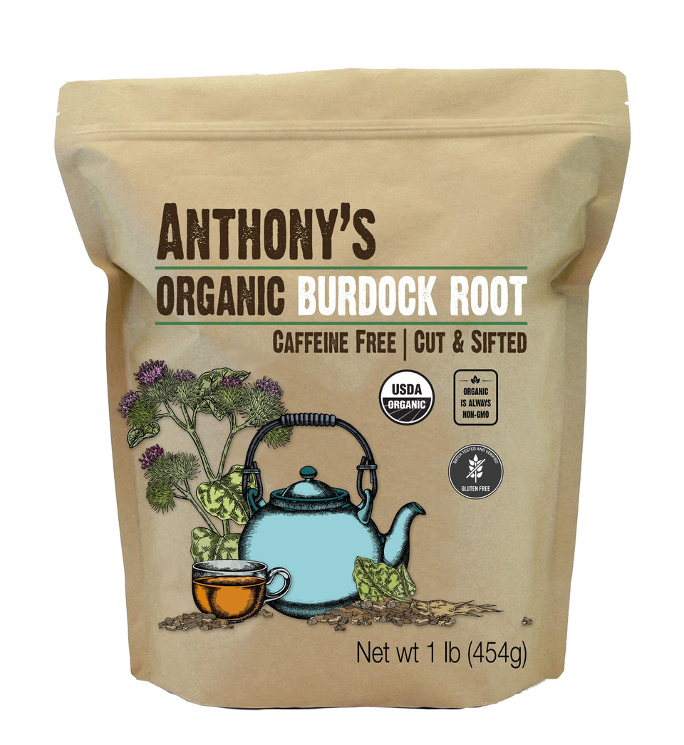 Anthony's Burdock Root cut and sifted for cooking and tea