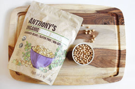 Anthony's chickpeas in salad bowls boosting texture and protein