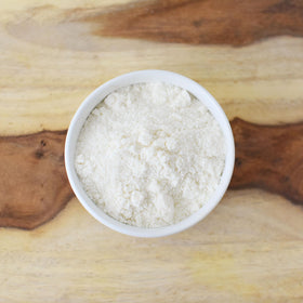 Kitchen scene featuring Anthony's coconut flour for vegan cooking