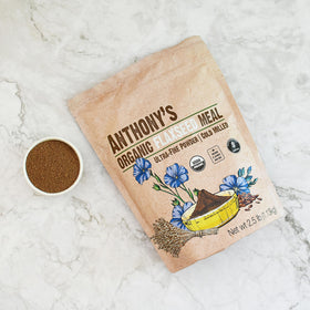 Canada-produced flaxseed meal from Anthony's gluten-free non-GMO