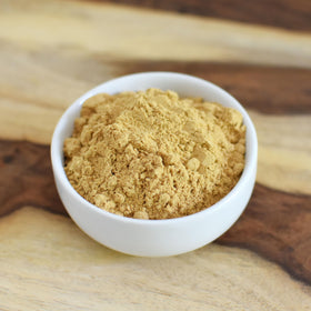 Anthony's non-GMO vegan ginger label highlighting clean ingredients.