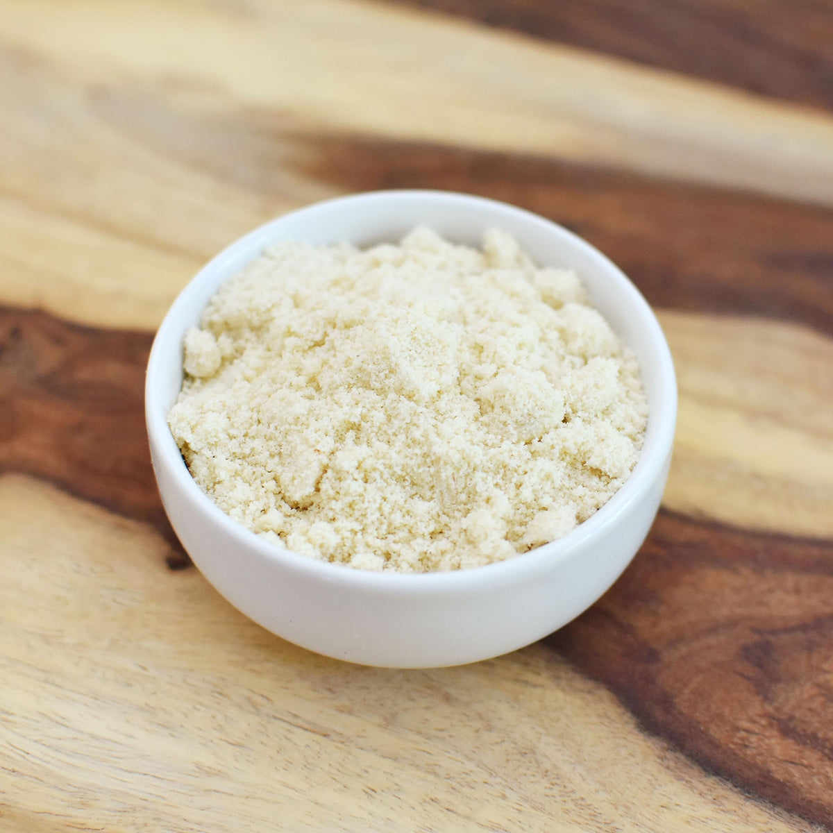 Almond flour dust on parchment, suited for paleo and organic recipes