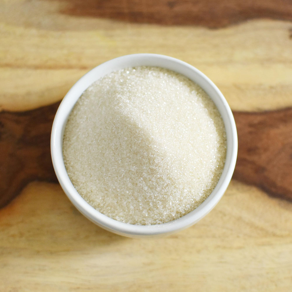 Anthony's Organic Cane Sugar package front highlights blonde color for premium sweetness.