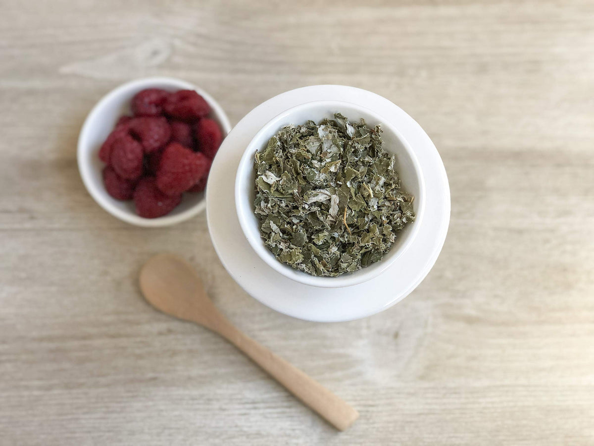 Anthony's Organic Red Raspberry Leaves product of Croatia, packed in California for freshness.