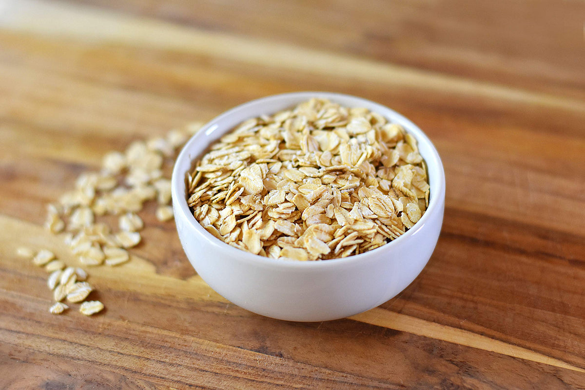 Porridge simmering with Anthony's Organic Rolled Oats for a warm meal