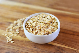 Porridge simmering with Anthony's Organic Rolled Oats for a warm meal