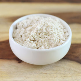 Anthony's Organic Whole Grain Oat Flour gluten-free-label display reinforces trusted baking base.