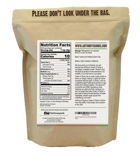 Anthony's Cream of Tartar cleaning use highlights natural mineral properties