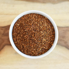 Anthony's Rooibos aroma rising from a cup for a relaxing ritual