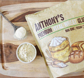 Anthony's Vital Wheat Gluten shown as keto‑friendly baking option