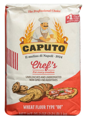 Caputo 00 flour for pizza dough with crisp, blistered crust expectations.