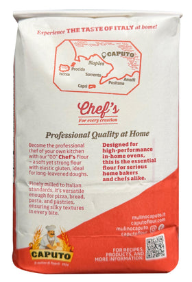 Two-pack Caputo flour ideal for long fermentation pizza and bread projects