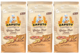 Antimo Caputo gluten-free pizza flour 3-pack pack-shot for reliable crust texture.