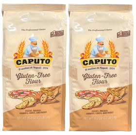 Antimo Caputo gluten-free pizza flour pack with two 2.2 lb bags for gluten-free baking
