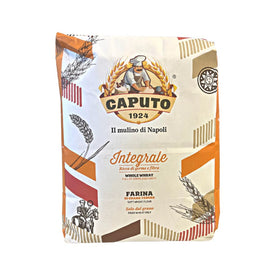 Antimo Caputo Integrale whole wheat flour bag 11 lb for rustic breads and pizza dough.