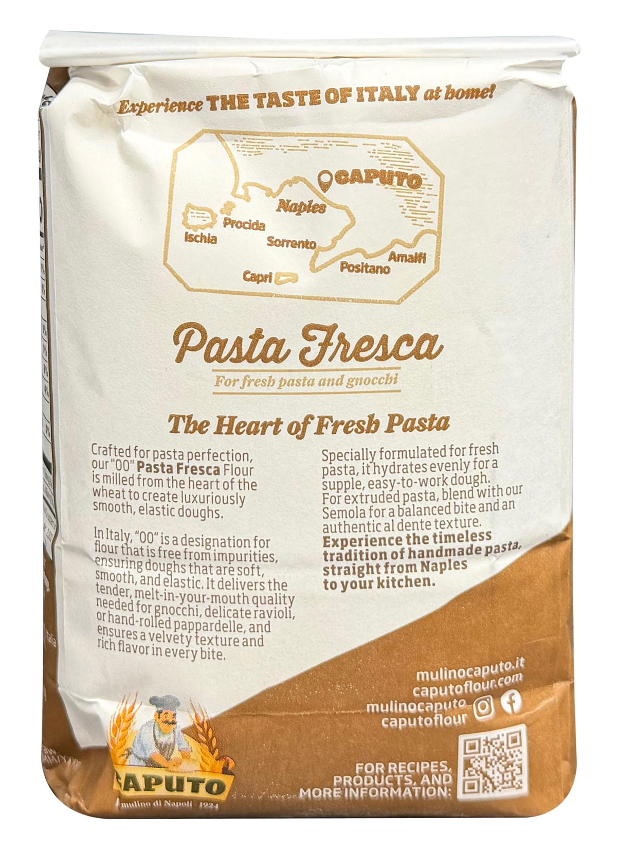 Pasta dough sheets rolled with Antimo Caputo 00 flour for silky texture