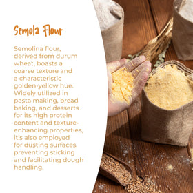 Antimo Caputo pastry dough enriched with durum semolina for rustic treats