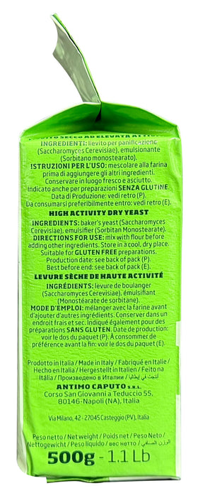 Antimo Caputo yeast for Neapolitan pizza and rustic bread textures