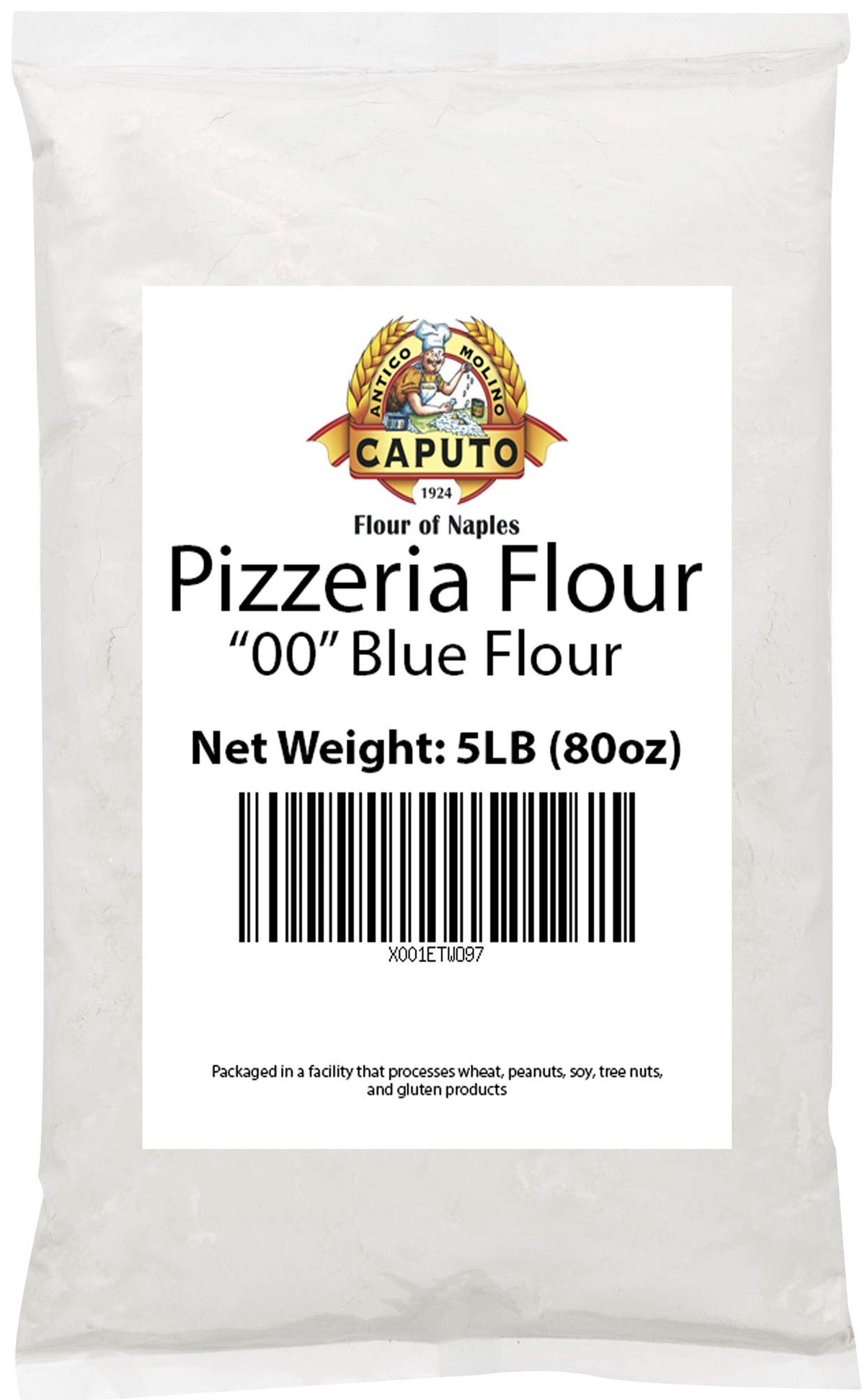 Antimo Caputo pizzeria flour bag ready for authentic Neapolitan dough at home.