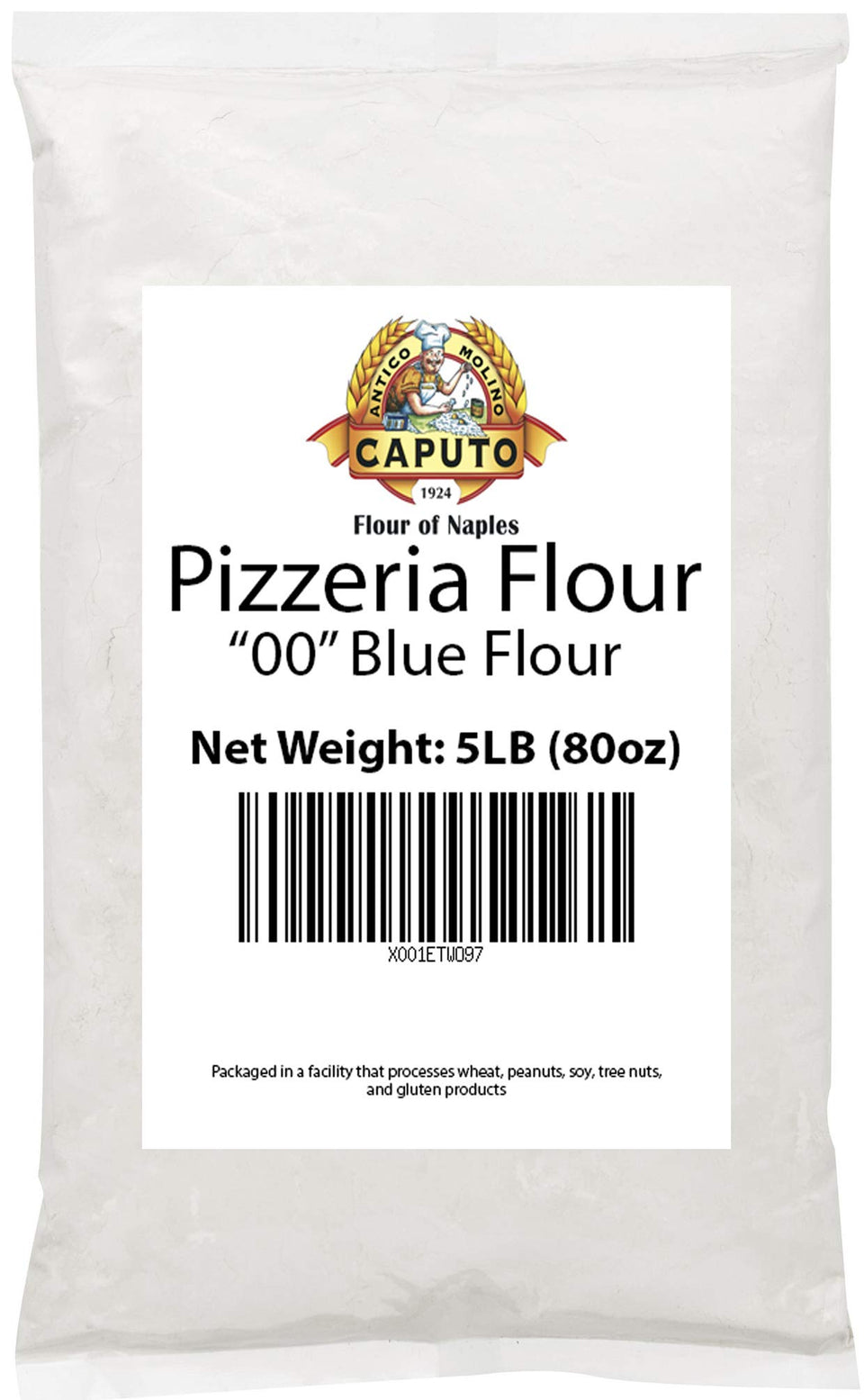 Antimo Caputo pizzeria flour bag ready for authentic Neapolitan dough at home.